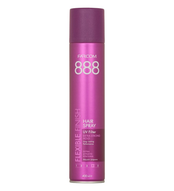 Farcom Λακ 888 Δυνατό Κράτημα 400ml