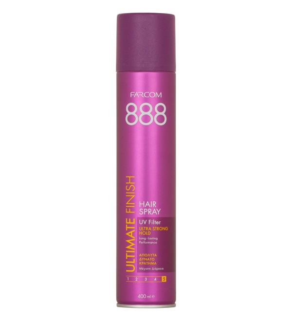 Farcom Λακ 888 Ultra Strong 400ml